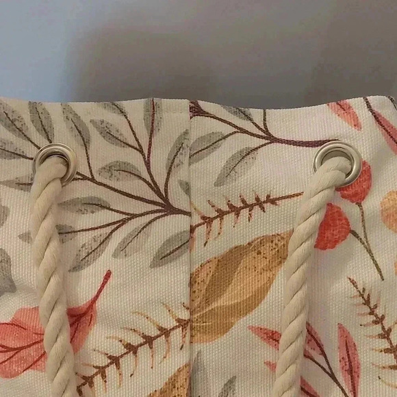 NWOT WITH LOVE FLORAL BLESSED HOBO BAG WITH ROPE HANDLES - Picture 6 of 11